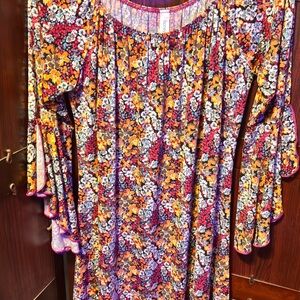 Honeyme Multicolor Floral Dress